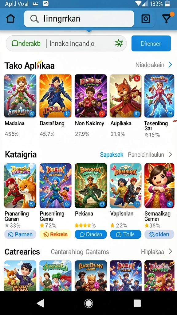 bandit4d - Karakter yang beragam dan penuh kemampuan unik.