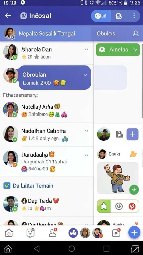 salju777 - Beragam karakter menarik yang tersedia untuk memilih.